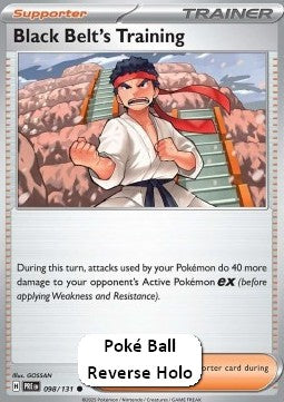 Black Belt's Training - Prismatic Evolutions: Additionals (Common) [xPRE-098] Hover Image