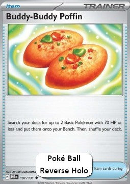 Buddy-Buddy Poffin - Prismatic Evolutions: Additionals (Uncommon) [xPRE-101]