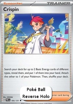 Crispin - Prismatic Evolutions: Additionals (Uncommon) [xPRE-105]