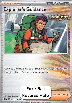Explorer's Guidance - Prismatic Evolutions: Additionals (Uncommon) [xPRE-107] Hover Image