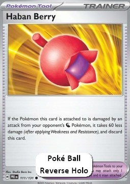Haban Berry - Prismatic Evolutions: Additionals (Common) [xPRE-111] Imagen principal del producto