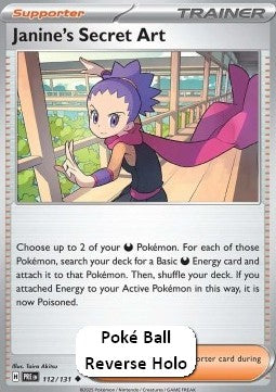 Janine's Secret Art - Prismatic Evolutions: Additionals (Uncommon) [xPRE-112] Imagen principal del producto