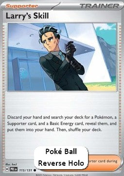 Larry's Skill - Prismatic Evolutions: Additionals (Common) [xPRE-115] Hover Image