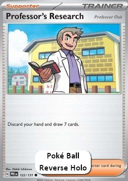 Professor's Research - Professor Oak - Prismatic Evolutions: Additionals (Common) [xPRE-122]