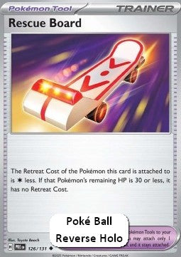 Rescue Board - Prismatic Evolutions: Additionals (Uncommon) [xPRE-126] Immagine principale del prodotto