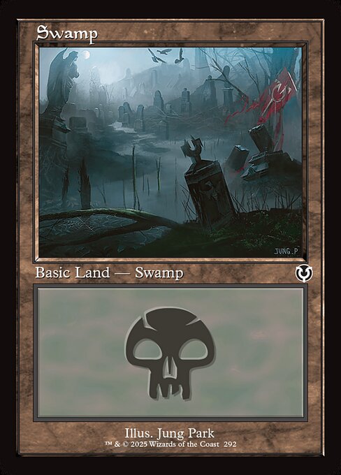 Swamp – Innistrad Remastered (INR-292) Magic: The Gathering card