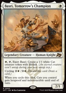 Basri, Tomorrow's Champion - Aetherdrift (Rare) [DFT-3] Hauptbild