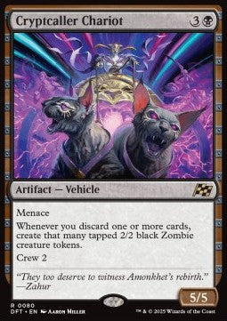Cryptcaller Chariot - Aetherdrift (Rare) [DFT-80] Main image
