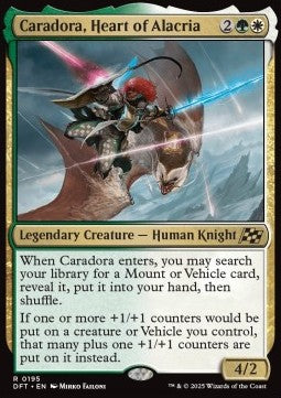 Caradora, Heart of Alacria - Aetherdrift (Rare) [DFT-195] Main image