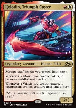 Kolodin, Triumph Caster - Aetherdrift (Rare) [DFT-210] Main image