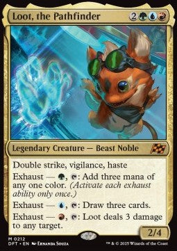 Loot, the Pathfinder - Aetherdrift (Mythic) [DFT-212] Image principale du produit