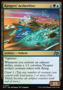 Rangers' Aetherhive - Aetherdrift (Uncommon) [DFT-217] Main image