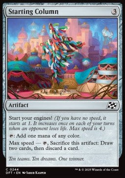 Starting Column - Aetherdrift (Common) [DFT-244] Main image