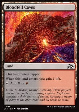 Bloodfell Caves - Aetherdrift (Common) [DFT-251] Main image