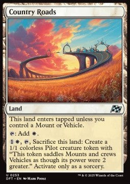 Country Roads - Aetherdrift (Uncommon) [DFT-253] Main image