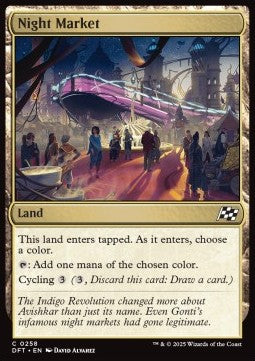 Night Market - Aetherdrift (Common) [DFT-258] Main image