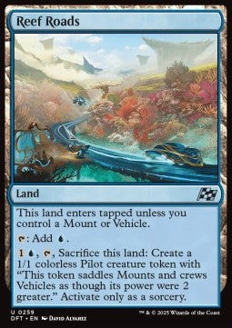 Reef Roads - Aetherdrift (Uncommon) [DFT-259] Main image