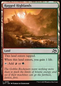 Rugged Highlands - Aetherdrift (Common) [DFT-262] Main image