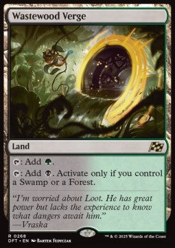 Wastewood Verge - Aetherdrift (Rare) [DFT-268] Main image