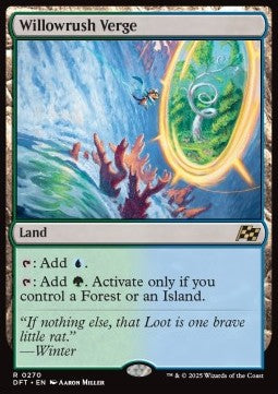Willowrush Verge - Aetherdrift (Rare) [DFT-270] Main image