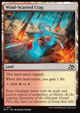 Wind-Scarred Crag - Aetherdrift (Common) [DFT-271] Main image