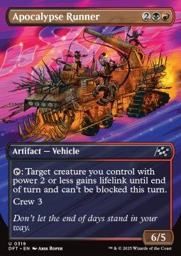 Apocalypse Runner - Aetherdrift: Extras (Uncommon) [XDFT-319] Imagen principal del producto