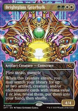 Brightglass Gearhulk - Aetherdrift: Extras (Mythic) [XDFT-348] Imagen principal del producto