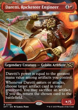 Daretti, Rocketeer Engineer - Aetherdrift: Extras (Rare) [XDFT-358] Main image