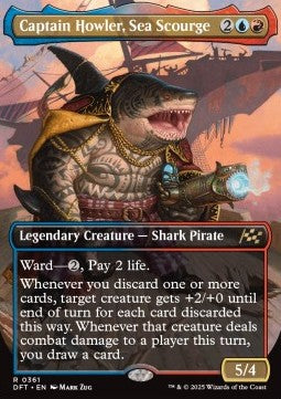 Captain Howler, Sea Scourge - Aetherdrift: Extras (Rare) [XDFT-361] Imagen principal del producto