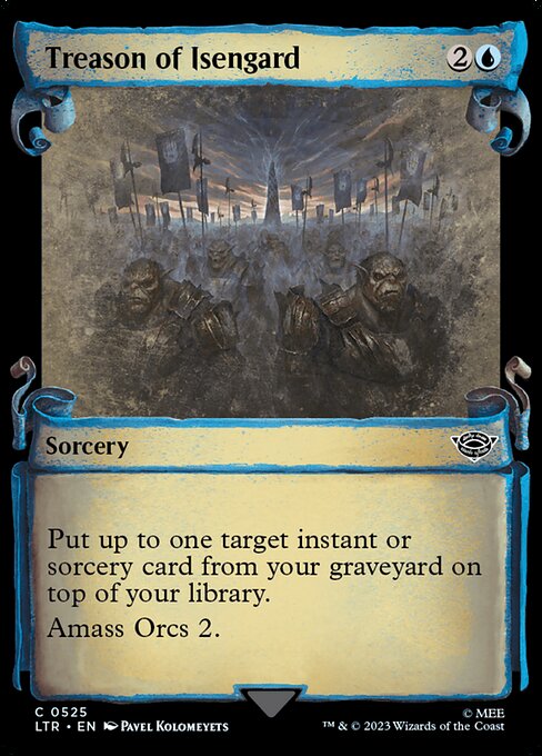 Treason of Isengard – The Lord of the Rings: Tales of Middle-earth (LTR-525) Magic: The Gathering card | LC-REM-20260804-15909433180492-8072a918-3f1a-42e1-8971-fd20ce6710de