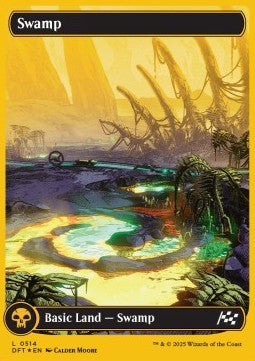 Swamp (V.2) - Aetherdrift: First-Place (Land) [DFTFP-514] Immagine principale del prodotto