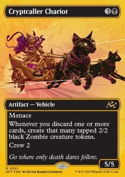 Cryptcaller Chariot (V.2) - Aetherdrift: First-Place (Rare) [DFTFP-523] Immagine principale del prodotto