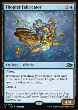 Thopter Fabricator - Aetherdrift (Rare) [DFT-68] Main image