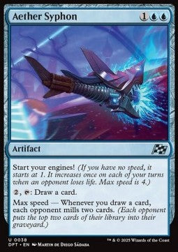 Aether Syphon - Aetherdrift (Uncommon) [DFT-38] Hover Image
