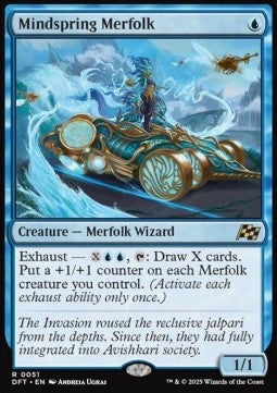 Mindspring Merfolk - Aetherdrift (Rare) [DFT-51] Image principale du produit