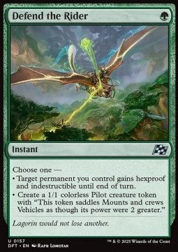 Defend the Rider - Aetherdrift (Uncommon) [DFT-157] Main image