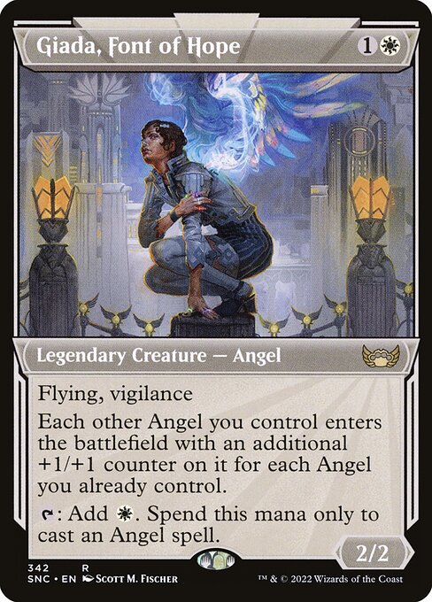 Giada, Font of Hope – Streets of New Capenna (SNC-342) Magic: The Gathering card | LC-REM-20260804-15383458120012-80798911-6cb6-4b67-90b9-0fb83685ea92 Imagen principal del producto