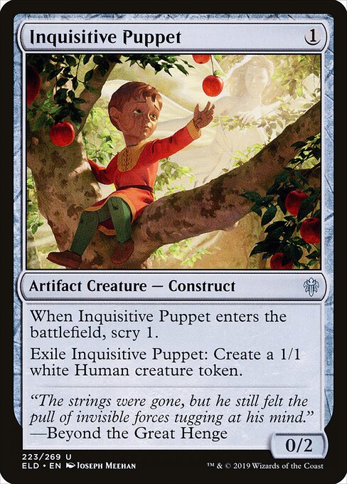 Inquisitive Puppet – Throne of Eldraine (ELD-223) Magic: The Gathering card | LC-REM-20260804-15150719959372-807a570a-b5eb-420d-9fa5-6e5364025510