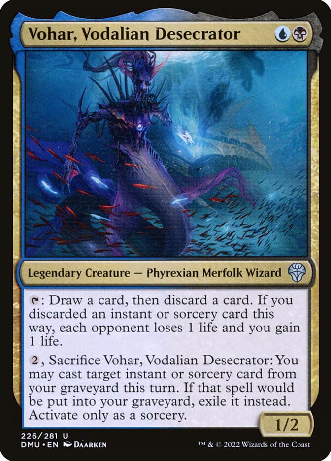 Vohar, Vodalian Desecrator - Dominaria United (Uncommon) [DMU-226]