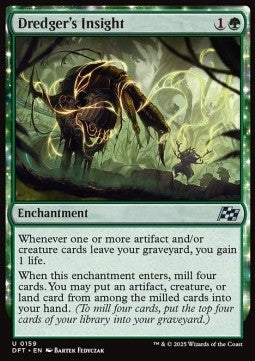 Dredger's Insight - Aetherdrift (Uncommon) [DFT-159] Main image