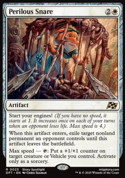 Perilous Snare - Aetherdrift (Rare) [DFT-23] Main image