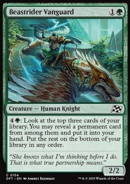Beastrider Vanguard - Aetherdrift (Common) [DFT-154] Main image
