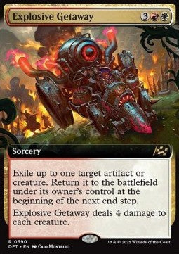 Explosive Getaway (V.1) - Aetherdrift: Extras (Rare) [XDFT-390] Main image