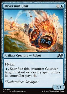 Diversion Unit - Aetherdrift (Uncommon) [DFT-41] Main image