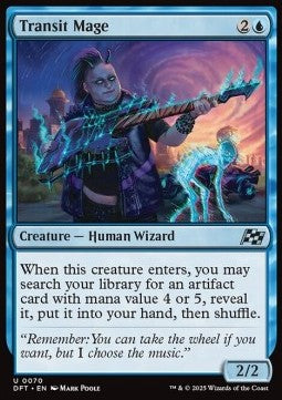 Transit Mage - Aetherdrift (Uncommon) [DFT-70] Main image