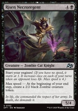 Risen Necroregent - Aetherdrift (Uncommon) [DFT-102] Hover Image