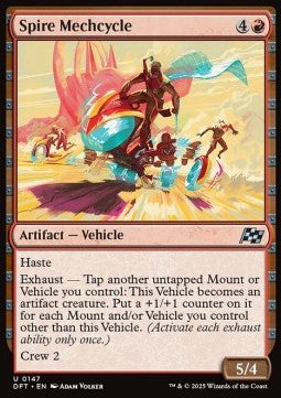 Spire Mechcycle - Aetherdrift (Uncommon) [DFT-147] Main image