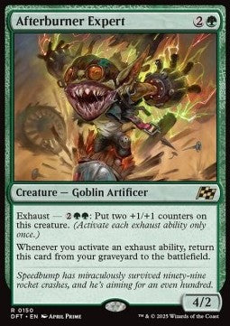 Afterburner Expert - Aetherdrift (Rare) [DFT-150] Hover Image