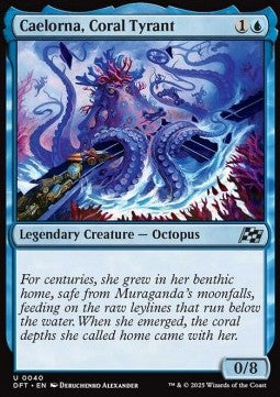 Caelorna, Coral Tyrant - Aetherdrift (Uncommon) [DFT-40] Main image
