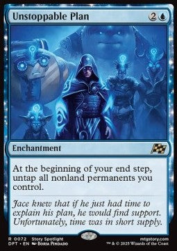 Unstoppable Plan - Aetherdrift (Rare) [DFT-72] Main image
